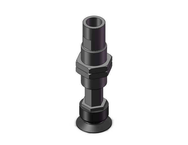 SMC ZP3-T10UMGSK6-B5 Vertical Vacuum Inlet, W/Buffer