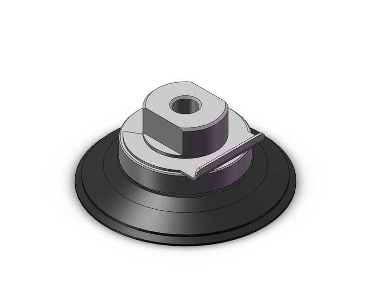 SMC ZP3E-T80UMN-B12 Vertical Vacuum Inlet W/Adapter