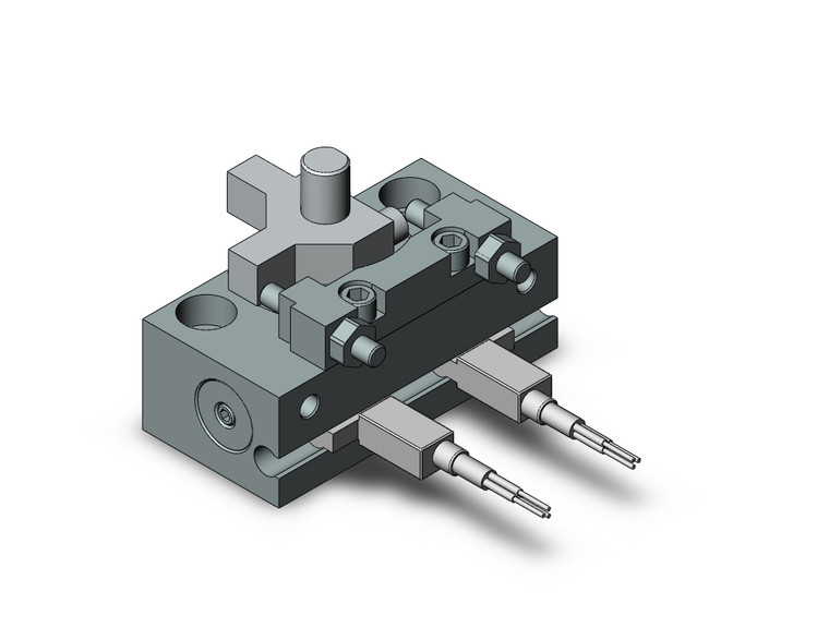 <h2>CRJ, Miniature Rotary Actuator, Rack &amp; Pinion</h2><p><h3>In our pursuit of excellence in size and weight reduction, we proudly announce the release of the CRJ series, mini-rotary actuator. A new compact body design not only reduces overall space requirements, but also achieves space savings in wiring and piping. Ease in mounting is maximized thanks to the merits of the new compact body. Large roller bearing and large diameter output shaft add to overall compactness while ensuring high rigidity.<br>- </h3>- Compact<br>- Light weight<br>- Flexible mounting<br>- Improved allowable load<br>- Reduced backlash<br>- <p><a href="https://content2.smcetech.com/pdf/CRJ.pdf" target="_blank">Series Catalog</a>