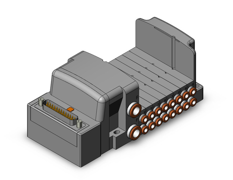 SMC SS0750-08C4FD0 Plug-In Type Stacking Manifold