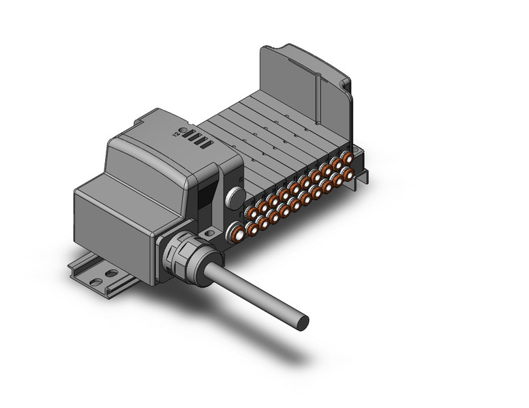 SMC SS0750-10N3N7LD2-DRS Plug-In Type Stacking Manifold