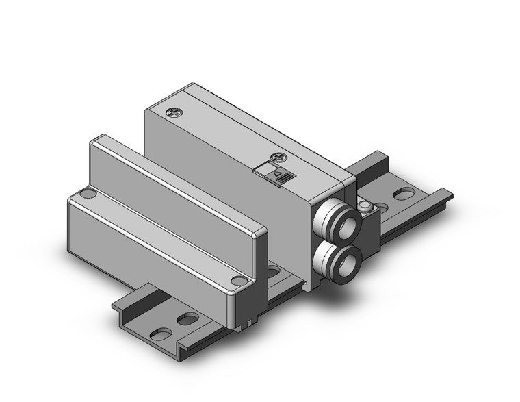 SMC SS5J3-60-02U Mfld, Plug-In, Individual Wiring
