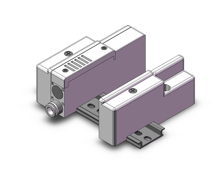 SMC SS5Q13-04LD0-DS-Q 4/5 Port Solenoid Valve