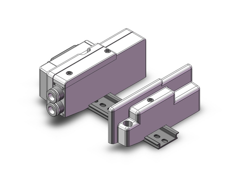 SMC SS5Q23-04FD2-D Mfld, Plug-In Unit