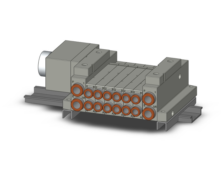 SMC SS5V1-W10CD-06B-N7-D 4/5 Port Solenoid Valve