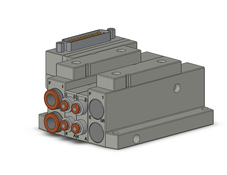 SMC SS5V1-10FD1-02D-N1 4/5 Port Solenoid Valve