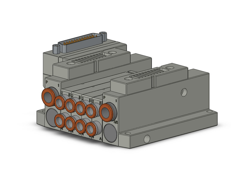 SMC SS5V1-10FD1-04BS-N7 4/5 Port Solenoid Valve