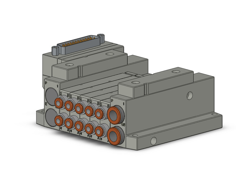 SMC SS5V1-10FD1-05U-N3 4/5 Port Solenoid Valve