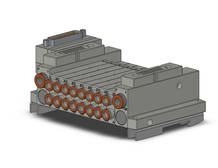 SMC SS5V1-10FD1-08BS-N7-D0 4/5 Port Solenoid Valve
