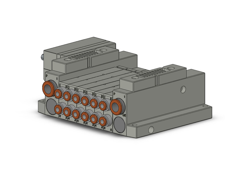 SMC SS5V1-10FD2-06BS-N3 4/5 Port Solenoid Valve