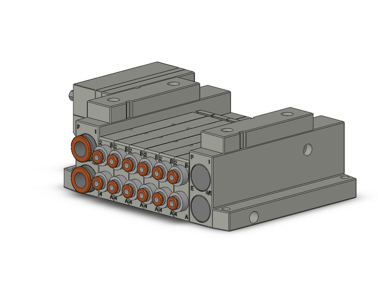 SMC SS5V1-10FD2-06D-N1 4/5 Port Solenoid Valve