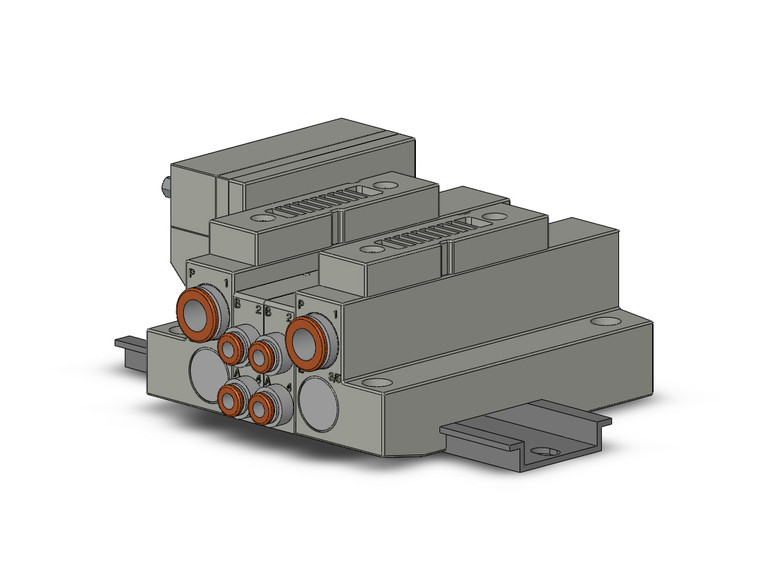 SMC SS5V1-16FD2-02BS-N3 4/5 Port Solenoid Valve