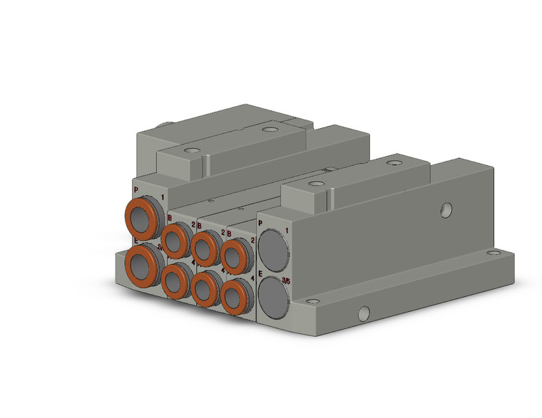 SMC SS5V2-W10CD-03D-C8 4/5 Port Solenoid Valve