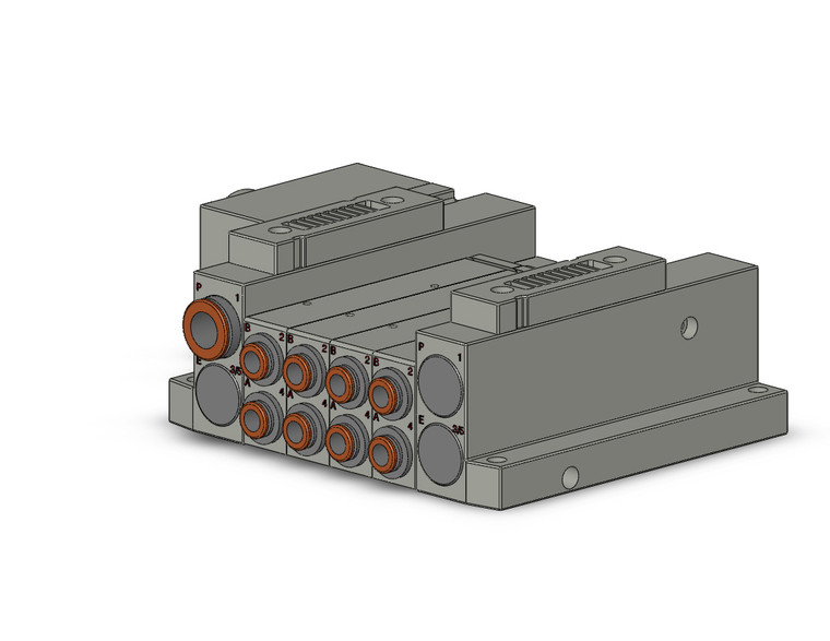 SMC SS5V2-W10CD-04DS-C6 4/5 Port Solenoid Valve
