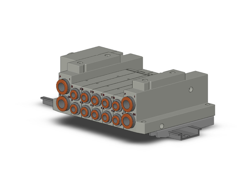 SMC SS5V2-W10CD-05B-N7-D 4/5 Port Solenoid Valve