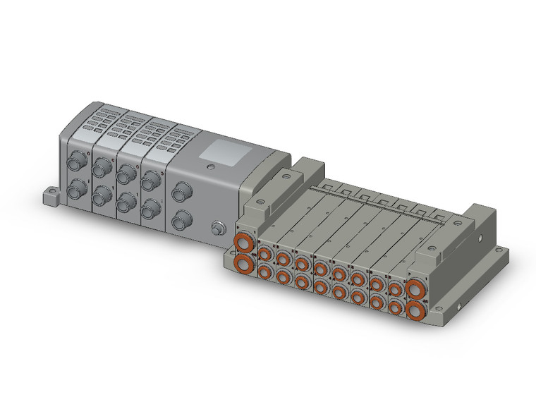 SMC SS5V2-W10S1ZEN42D-08B-N7 4/5 Port Solenoid Valve