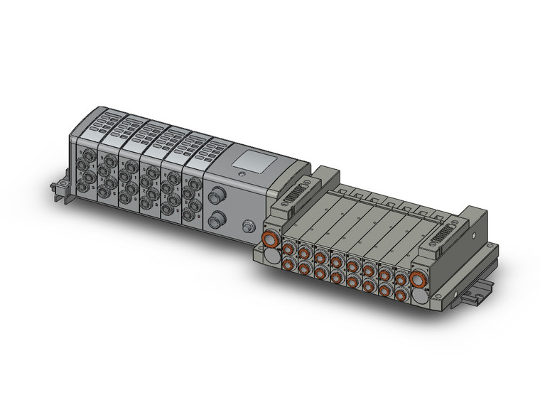 SMC SS5V2-W10S1ZEN63ND-08BS-C6-D 4/5 Port Solenoid Valve
