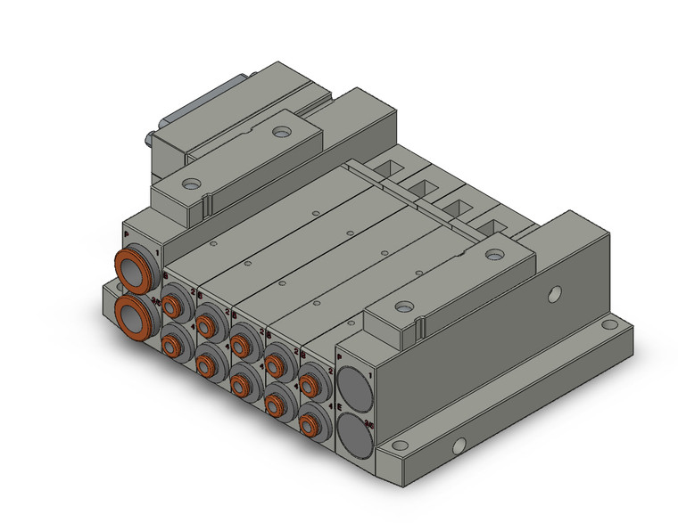 SMC SS5V2-10FD2-05D-N3 4/5 Port Solenoid Valve