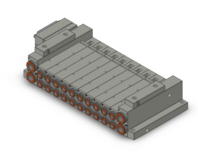 SMC SS5V2-10FD2-10B-N7 4/5 Port Solenoid Valve