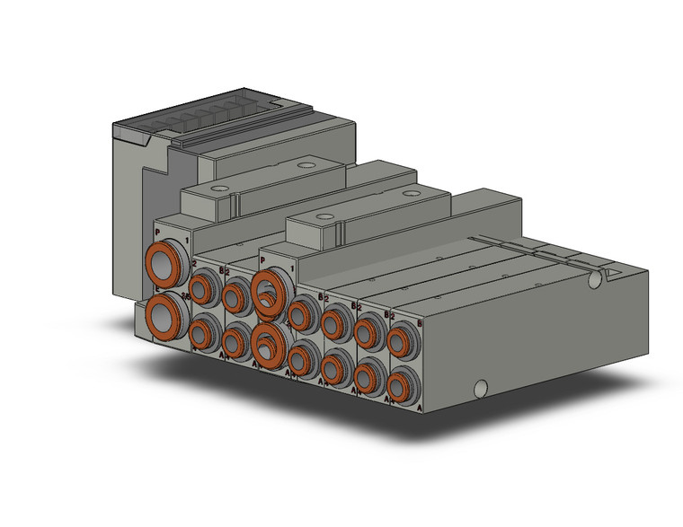 SMC SS5V2-10S3QD-07B-N7-D0 4/5 Port Solenoid Valve