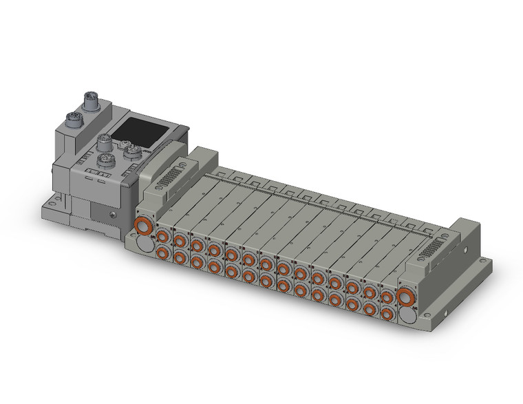 SMC SS5V2-10S6F2ND-14BS-C6 Mfld, Plug-In