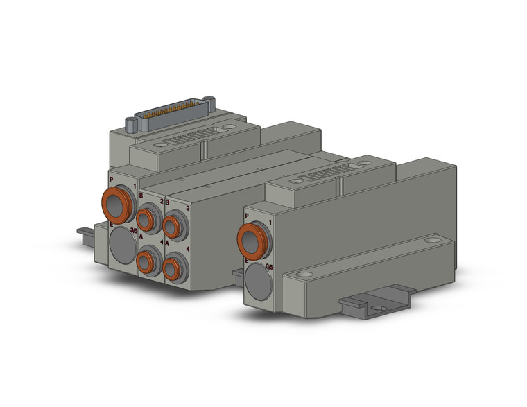 SMC SS5V2-16FD1-04BS-C6 4/5 Port Solenoid Valve