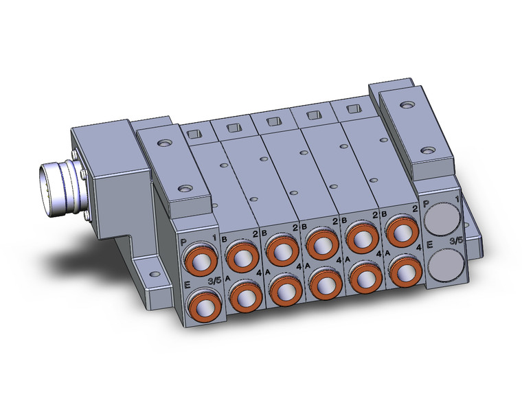 SMC SS5V3-W10CD-05D-N11 4/5 Port Solenoid Valve