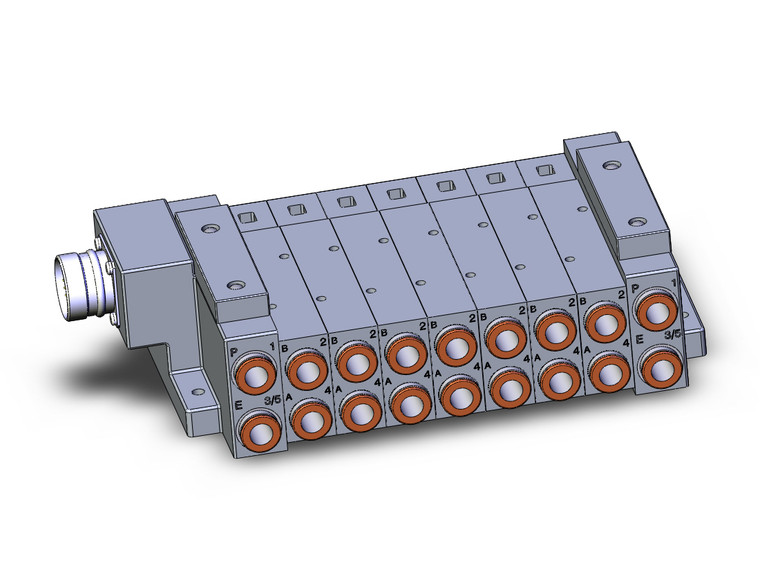 SMC SS5V3-W10CD-07B-N11 4/5 Port Solenoid Valve