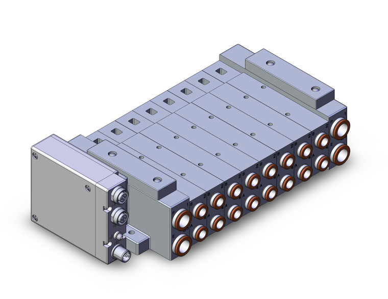 SMC SS5V3-W10S1FAND-08B-C8 4/5 Port Solenoid Valve