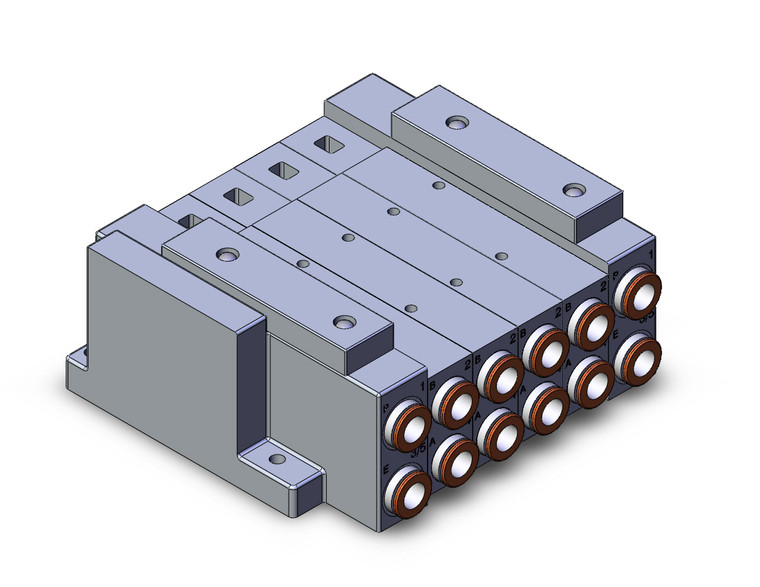SMC SS5V3-W10S10D-04B-N11 4/5 Port Solenoid Valve
