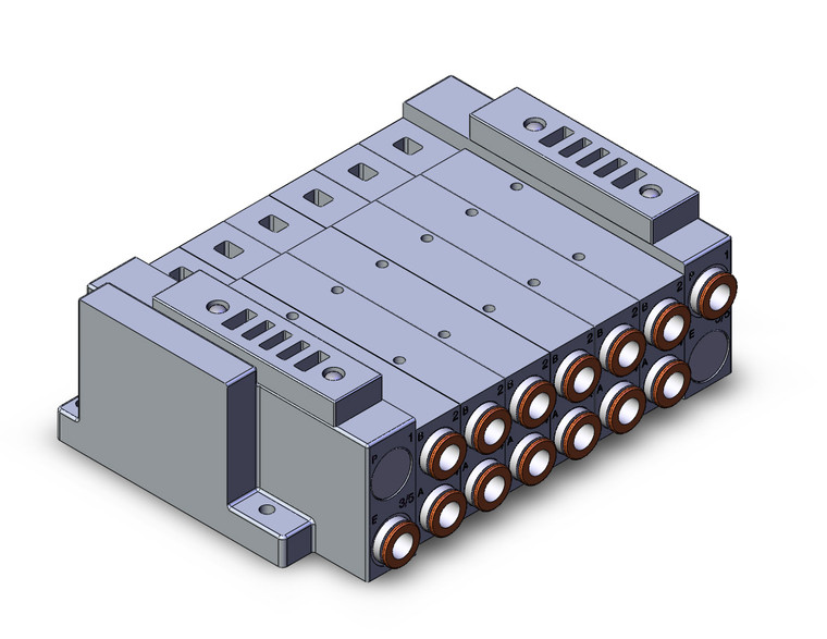 SMC SS5V3-W10S10D-06BS-N11 4/5 Port Solenoid Valve