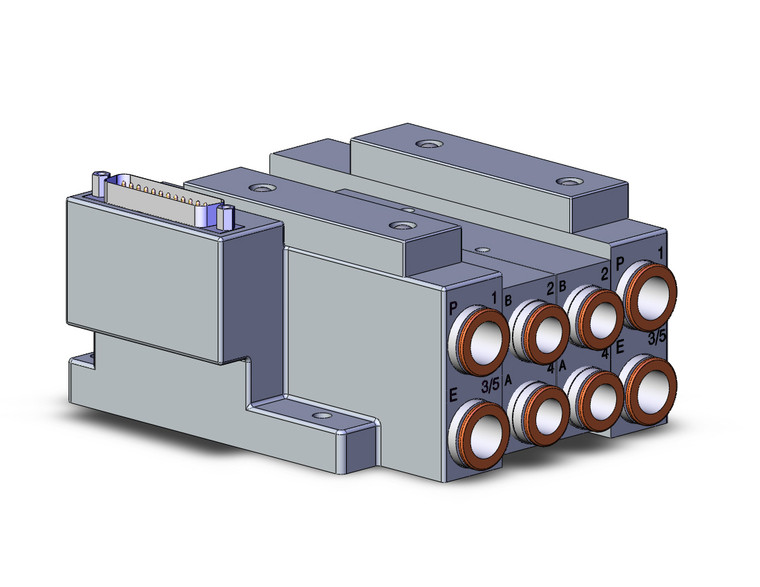 SMC SS5V3-10FD1-02B-C10 4/5 Port Solenoid Valve