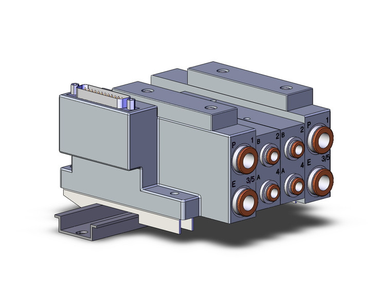 SMC SS5V3-10FD1-02B-N7-D 4/5 Port Solenoid Valve