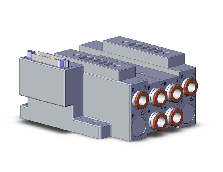 SMC SS5V3-10FD1-02BS-N11 4/5 Port Solenoid Valve