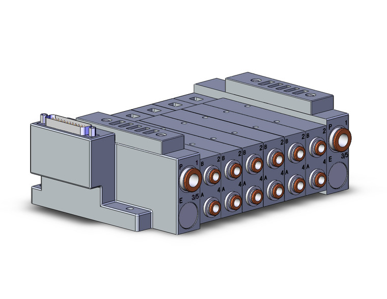 SMC SS5V3-10FD1-06BS-N7 4/5 Port Solenoid Valve
