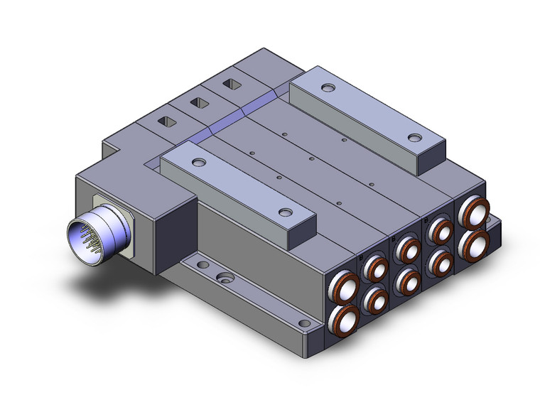 SMC SS5V4-W10CD-03B-C8 4/5 Port Solenoid Valve