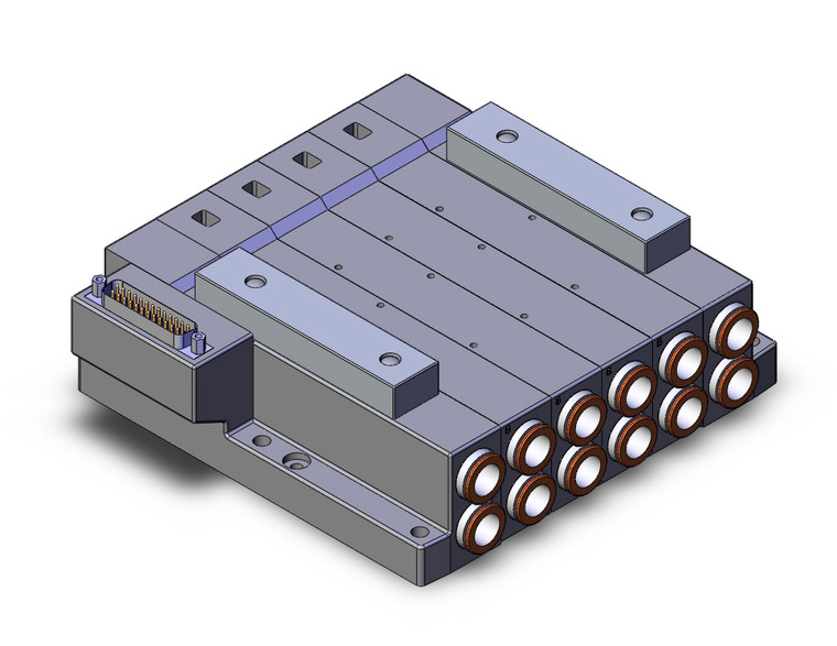 SMC SS5V4-10FD1-04B-C12 4/5 Port Solenoid Valve