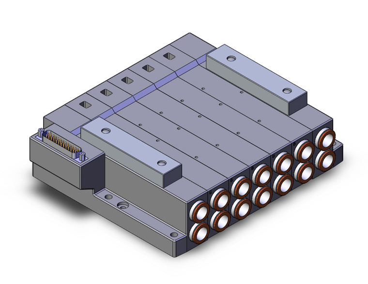 SMC SS5V4-10FD1-05B-C12 4/5 Port Solenoid Valve