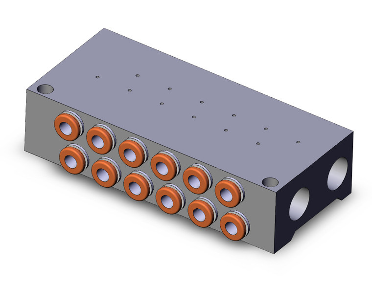 SMC SS5YJ3-S41-06-C4 Syj 5 Port Valve Manifold