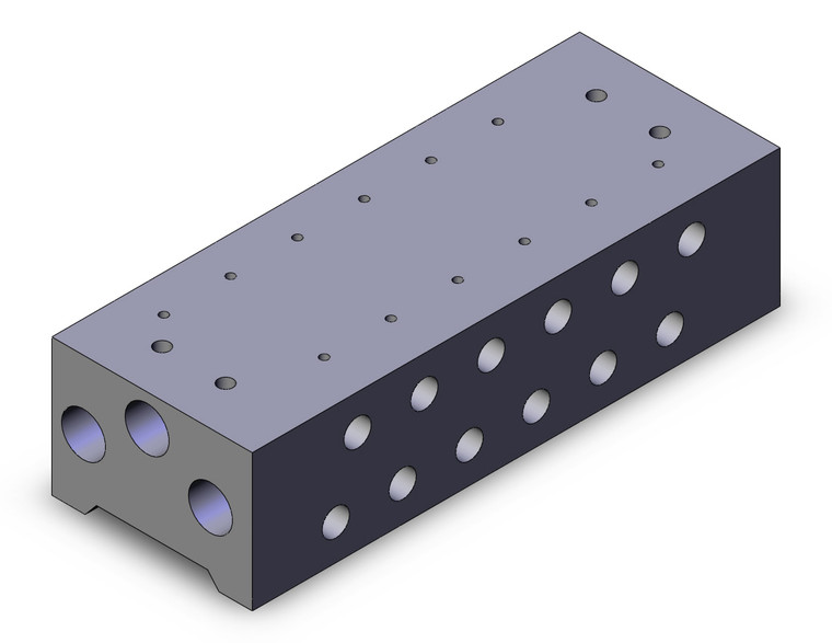SMC SS5YJ7-41-06-01 Syj 5 Port Valve Manifold