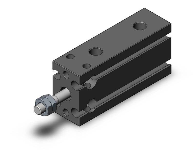 SMC CU10-15D compact cylinder cyl, free mount