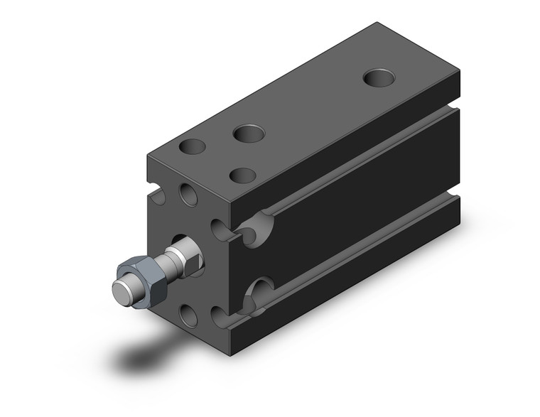 SMC CU16-25D compact cylinder cyl, free mount