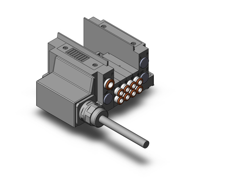 SMC SS5Y3-10L32-04DS-N7D Ss5Y3 4 Sta Manifold Base