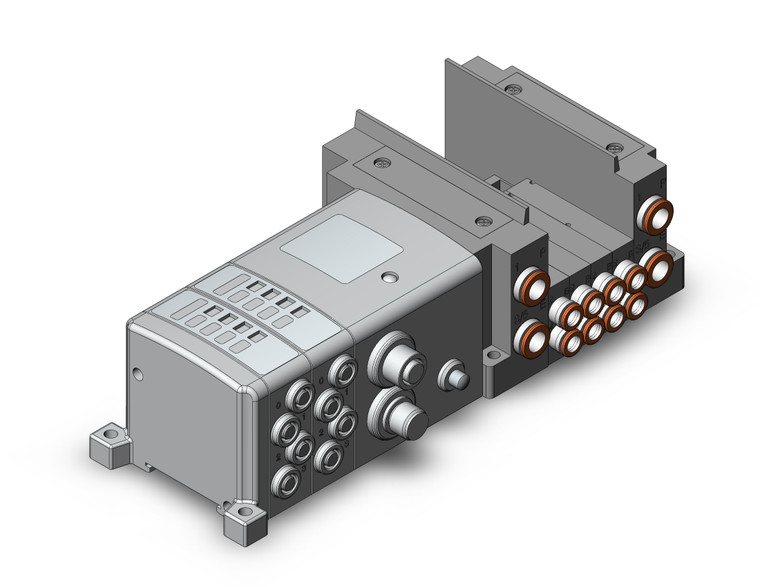 SMC SS5Y3-10SZE2F-04F-N7 Ss5Y3 4 Sta Manifold Base