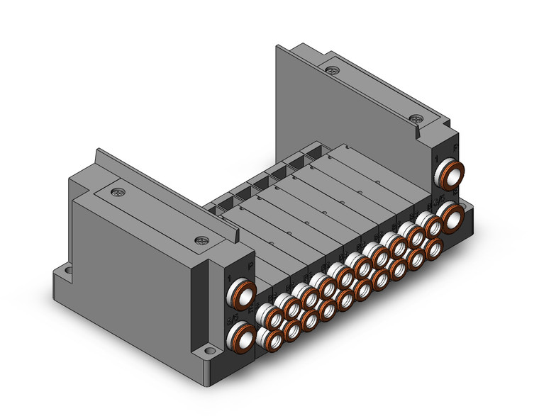 SMC SS5Y3-10S0-10B-N7 Ss5Y3 10 Sta Manifold Base