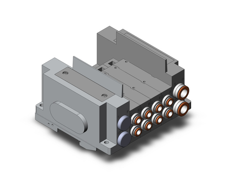 SMC SS5Y5-10S0-04U-C6D0 Ss5Y5 4 Sta Manifold Base