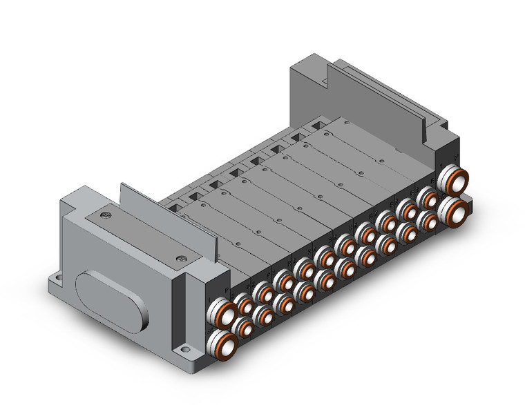 SMC SS5Y5-10S0-10B-C6 Ss5Y5 10 Sta Manifold Base