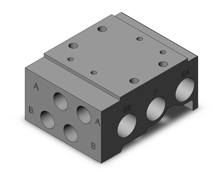 SMC SS5Y5-41-02-01T-Q Ss5Y Bar Stock Manifold