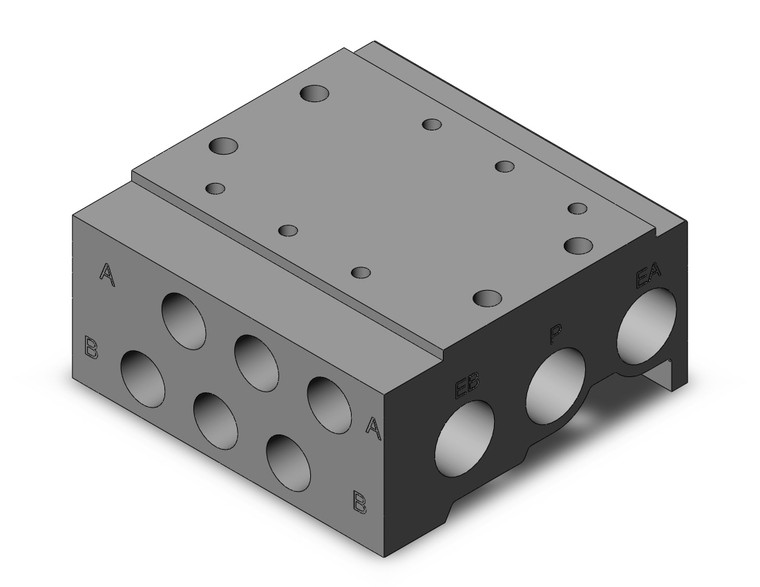 SMC SS5Y5-41-03-01F-Q Ss5Y Bar Stock Manifold