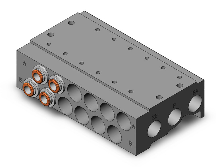 SMC SS5Y5-41-06-N7 Ss5Y Bar Stock Manifold